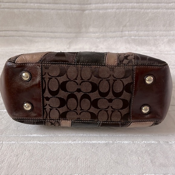 Coach Mosaic Gallery Signature CC Patchwork Shoulder Tote Bag - Picture 6 of 13